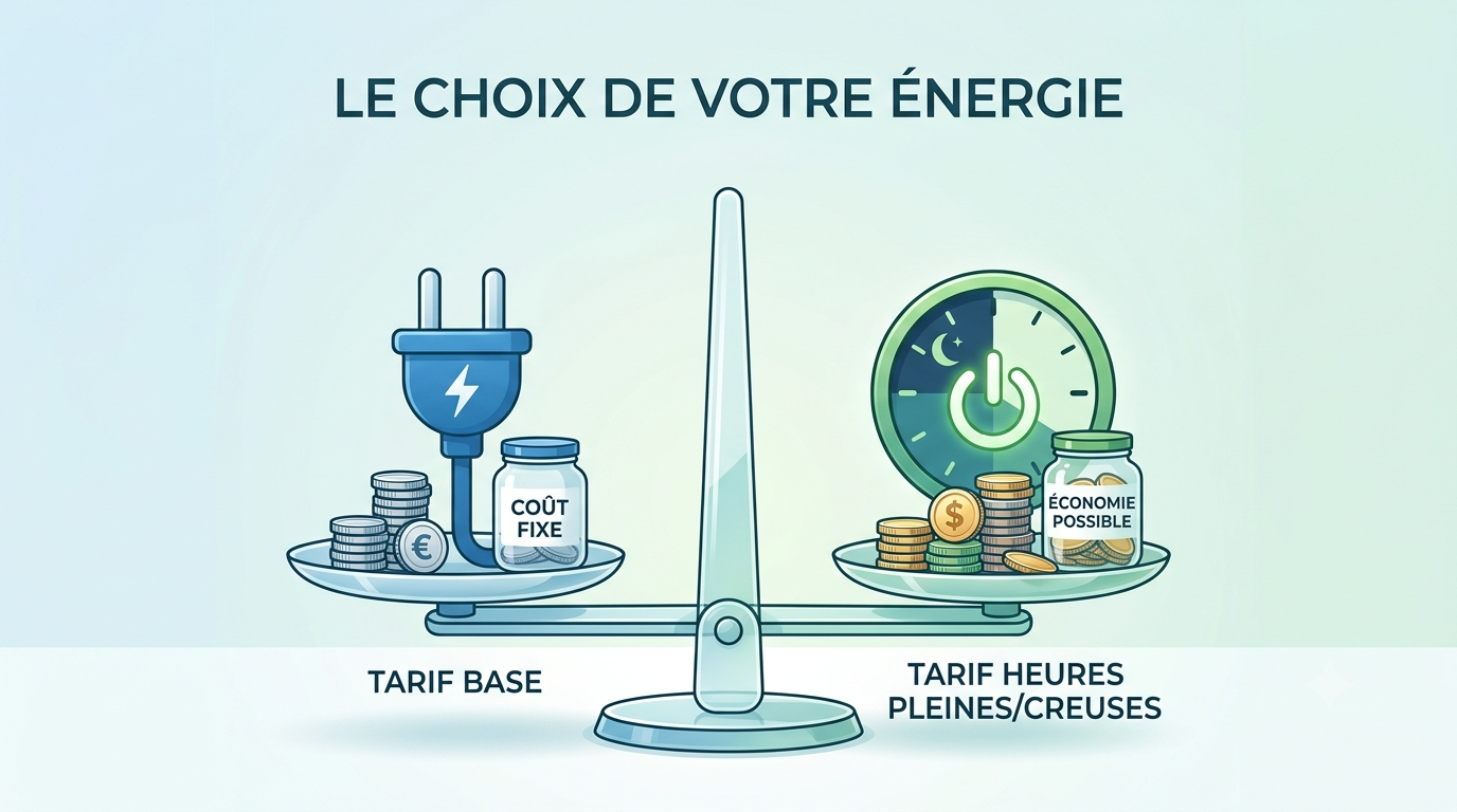 Image principale de l'article Base ou heures creuses : le calcul que presque personne ne fait